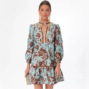 NWT Tuckernuck Robin's Egg Blue Victorian
Drop Waist Palmerston Dress Size XL